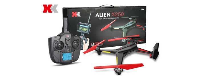 LinParts.com - XK Alien X250 X250A X250B RC Quadcopter