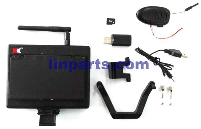 LinParts.com - XK X251 RC Quadcopter Spare Parts: 5.8G FPV 720P 30FPS Camera with Monitor Real Time Transmission