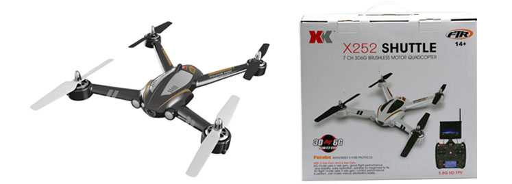 LinParts.com - XK X252 RC Quadcopter