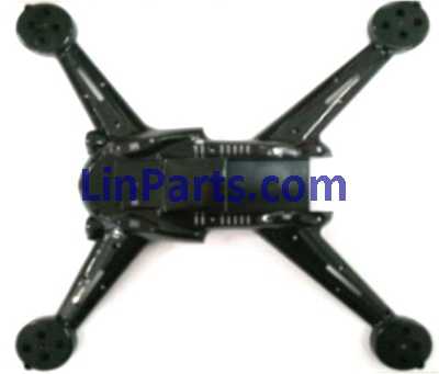 LinParts.com - XK X252 RC Quadcopter Spare Parts: Lower cover [Blace]