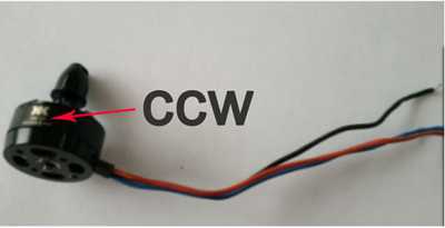 LinParts.com - XK X252 RC Quadcopter Spare Parts: CCW Brushless Motor