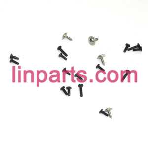 LinParts.com - Xinxun RC Quadcopter intruder UFO X30 X30V Spare Parts: Screws pack set