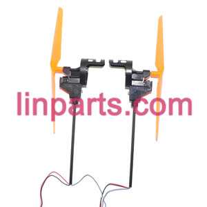 LinParts.com - Xinxun RC Quadcopter intruder UFO X30 X30V Spare Parts: Orange side bar set(Forward + Reverse)
