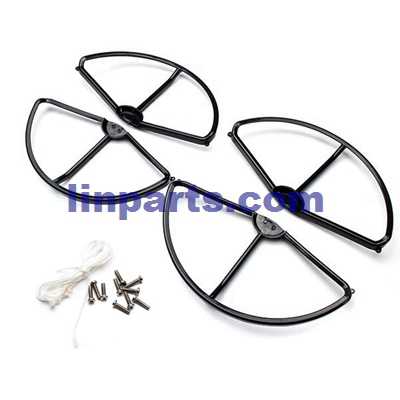 LinParts.com - XK STUNT X350 RC Quadcopter Spare Parts: Protection set [Black]