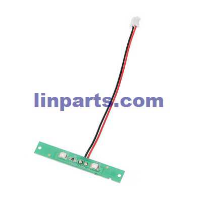 LinParts.com - XK STUNT X350 RC Quadcopter Spare Parts: LED Light Board [Red]