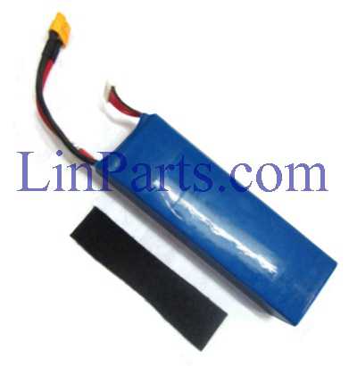 LinParts.com - XK X500 X500-A RC Quadcopter Spare Parts: Battery 14.8V 5400mah + yin and yang buckle