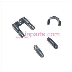 LinParts.com - MINGJI 802 802A 802B Spare Parts: Fixed set of the decorative set and support bar - Click Image to Close