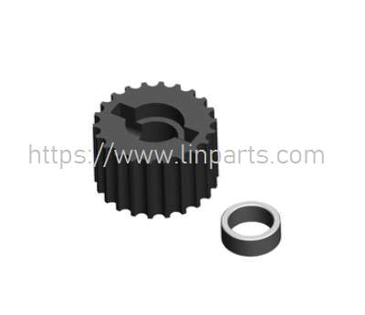 LinParts.com - ALZRC Devil 380 FAST RC Helicopter Spare Parts: Plastic Tail Pulley - 22T DX380-38S