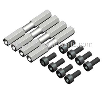 LinParts.com - ALZRC Devil 380 FAST RC Helicopter Spare Parts: Stainless Steel Hexagonal Post DX380-21