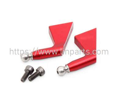 LinParts.com - ALZRC Devil 420 FAST RC Helicopter Spare Parts: Metal main rotor clip seat rocker arm group/red D380F02-R