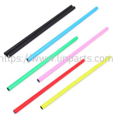 LinParts.com - ALZRC Devil X360 RC Helicopter Spare Parts: Tail pipe-belt version 400mm Red/Yellow/Green/Pink/Blue