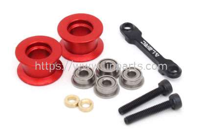LinParts.com - ALZRC Devil X360 RC Helicopter Spare Parts: New Metal tail belt pinch pulley