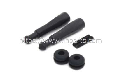 LinParts.com - ALZRC Devil X360 RC Helicopter Spare Parts: Plastic steel head cover fixing post 26mm