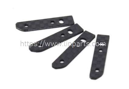 LinParts.com - ALZRC Devil X360 RC Helicopter Spare Parts: Carbon fiber head cover fixing piece