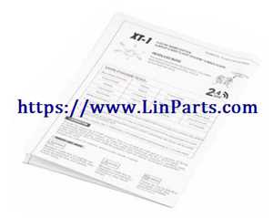 LinParts.com - Attop toys YD XT-1 RC Quadcopter Spare Parts: XT-1 Instruction manual - Click Image to Close
