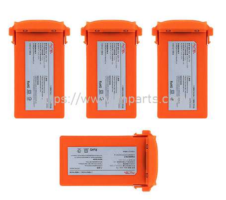 LinParts.com - Autel EVO Nano / Nano+ / Nano Plus RC Drone Spare Parts: Battery 4pcs orange/grey/white/red