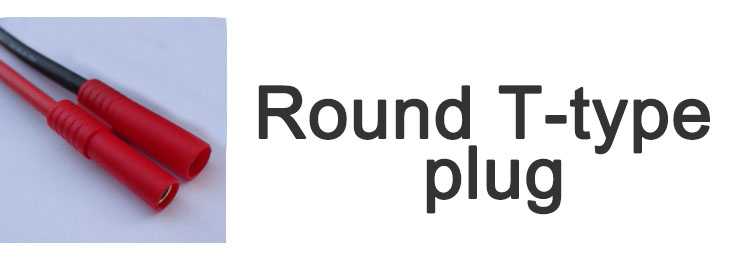 Round T-type plug Battery