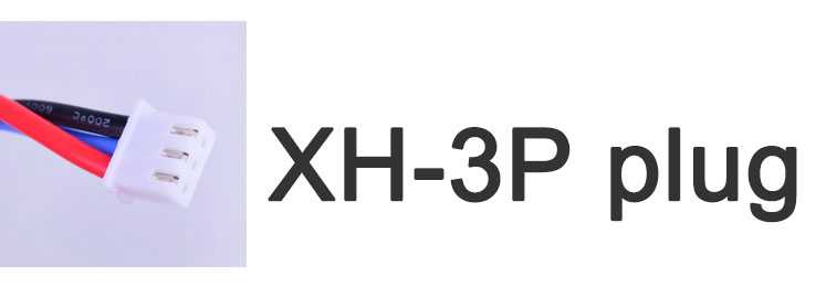 XH-3P plug Battery