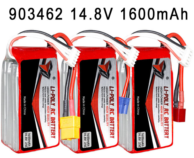 LinParts.com - 903462 14.8V 1600mAh High magnification polymer lithium battery