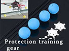 Protection training gear for new 1258player (Use for RC helicopter longer than 30cm)