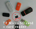 TF Micro SD card and card reader( 2GB - 64GB)$2.99-$30