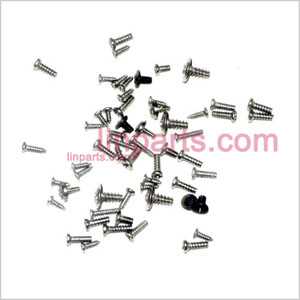 BO RONG BR6008/6108 Spare Parts: screws pack set