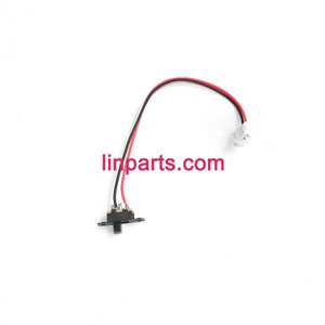 LinParts.com - BO RONG BR6308 Helicopter Spare Parts: ON/OFF switch wire - Click Image to Close