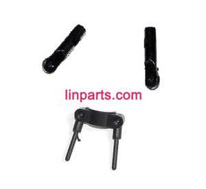 LinParts.com - BO RONG BR6308 Helicopter Spare Parts: Fixed set of the support bar and decorative set - Click Image to Close