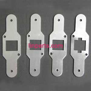 BO RONG BR6508 Helicopter Spare Parts: Aluminum clips set