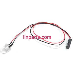 LinParts.com - BO RONG BR6508 Helicopter Spare Parts: LED light in the Head cover/Canopy