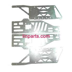 LinParts.com - BO RONG BR6508 Helicopter Spare Parts: Metal frame set - Click Image to Close