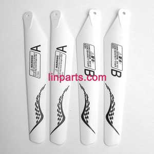 BO RONG BR6608 Helicopter Spare Parts: Main blades