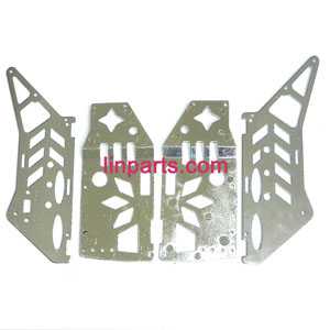 LinParts.com - BO RONG BR6608 Helicopter Spare Parts: Metal frame set