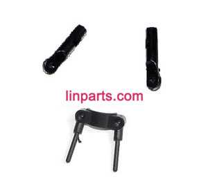 LinParts.com - BO RONG BR6608 Helicopter Spare Parts: Fixed set of the support bar and decorative set - Click Image to Close