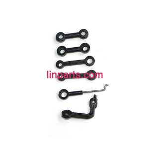 LinParts.com - BO RONG BR6808 Helicopter Spare Parts: Connect buckle set(BR6808 6PCS)
