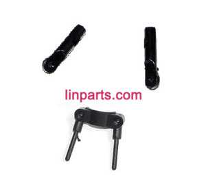 LinParts.com - BO RONG BR6808T Helicopter Spare Parts: Fixed set of the support bar and decorative set - Click Image to Close