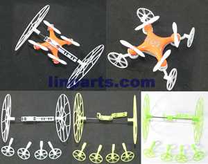 Cheerson CX-10WD Mini RC Quadcopter Spare Parts: Protection frame (Upgraded deformation protective frame)