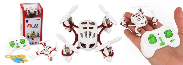 LinParts.com - Cheerson CX-11 2.4G 4CH 6 Axis Gyro Mini Size with 3D flip function Quadcopter A gift (2 sets of main blades) - Click Image to Close