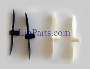 Cheerson CX-17 Cricket RC Quadcopter Spare Parts: Main blades set[White+Black]