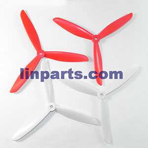 LinParts.com - Cheerson CX-20 quadcopter Spare Parts: main blades propeller pro【Upgraded version】 - Click Image to Close