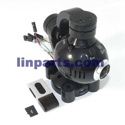 LinParts.com - Cheerson CX-22 Follow Me 4CH 6-Axis Dual GPS Quadcopter Spare Parts: camera set [Black][Old version] - Click Image to Close