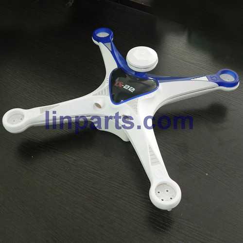 Cheerson CX-22 Follow Me 4CH 6-Axis Dual GPS Quadcopter Spare Parts: body shell cover set(Blue)