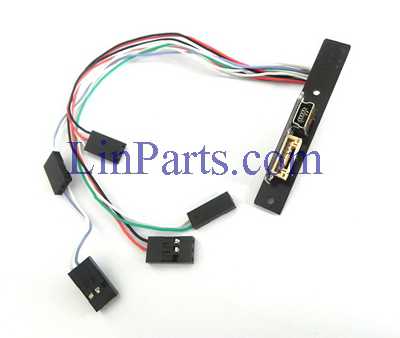 LinParts.com - Cheerson CX-22 Follow Me 4CH 6-Axis Dual GPS Quadcopter Spare Parts: wire plug line set [New]