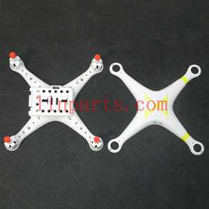 LinParts.com - Cheerson CX-30 CX-30C CX-30W CX-30W-TW CX-30S RC Quadcopter Spare Parts: Upper Head set+Lower boar[Yellow]