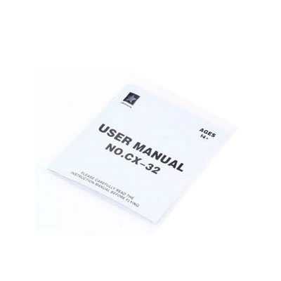 LinParts.com - Cheerson CX-32 CX-32C CX-32W CX-32S RC Quadcopter Spare Parts: English manual [Dropdown] - Click Image to Close