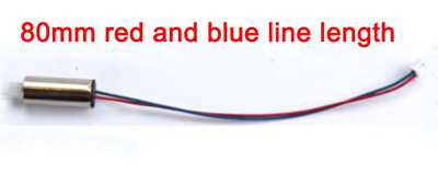 Cheerson CX-36 CX36A CX36B CX36C RC Quadcopter Spare Parts: Clockwise motor 80mm red and blue line length