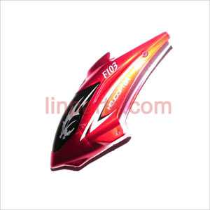 DFD F103/F103B Spare Parts: Head cover\Canopy(red)