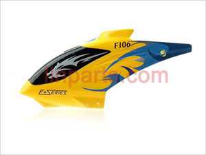 DFD F106 Spare Parts: Head cover\Canopy(yellow)