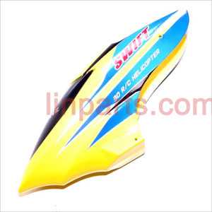 LinParts.com - DFD F162 Spare Parts: Head cover\Canopy(yellow) - Click Image to Close