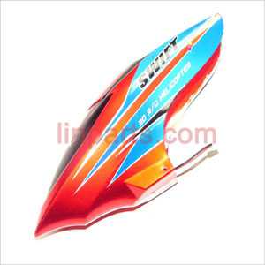 LinParts.com - DFD F162 Spare Parts: Head cover\Canopy(red and blue) - Click Image to Close